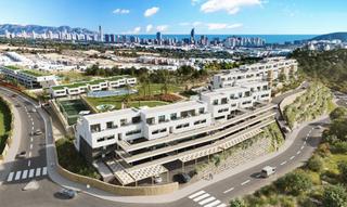 Apartamento en Balcón de Finestrat-Terra Marina. Una parcela que mira al cauce, al mar y al sur.un conjunto de mu