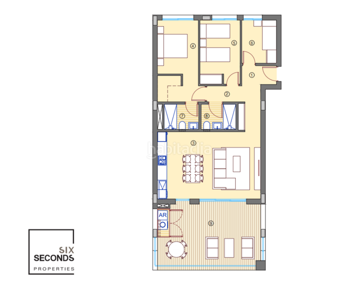 Foto c4280d6d-d278-4fe7-9ae9-eb596ea45dcf. Appartement mit parking pool in Bonalba-Cotoveta Mutxamel