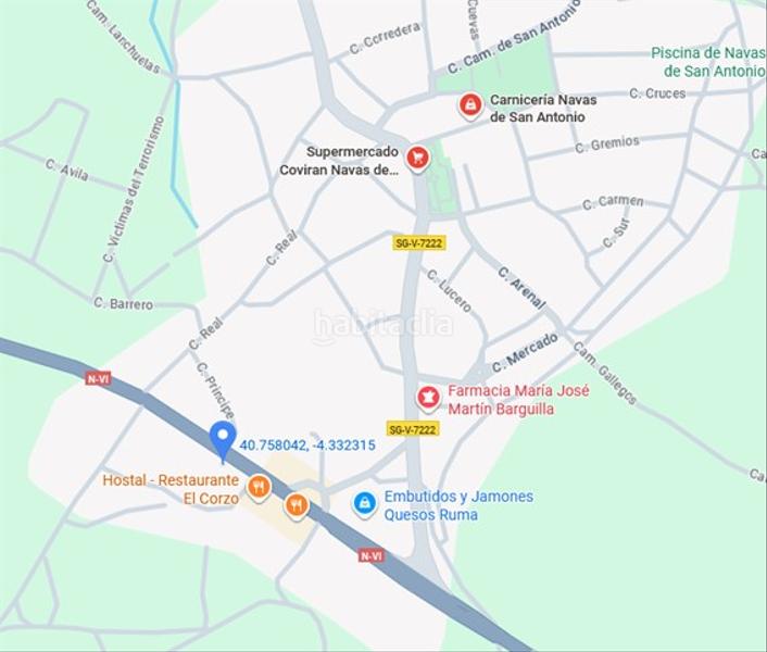 Foto e5f7f3f2-75c0-47ee-925c-1d86a1aaed73. Residential plot in n-6 22 in Navas de San Antonio