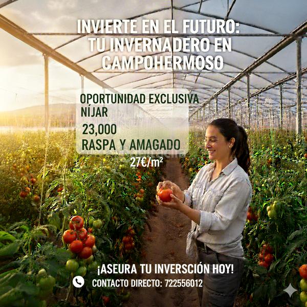 Foto d33d4d43-233b-4f4e-8410-7f6c773a46cf. Fondo rustico in San Isidro - Campohermoso Níjar