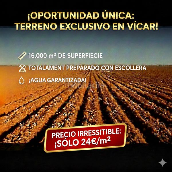 Foto 3c904614-a745-406c-941f-3ef229715b10. Finca rústica a calle baja estación 15 a Vícar pueblo Vícar