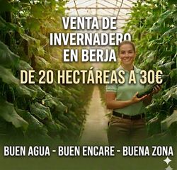 Landgut  Calle engarpe 46d. Venta de invernadero de 20 hectáreas  a 30 eur.