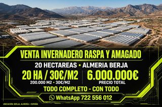 Propriété à Calle engarpe 46d. Venta de invernadero de 20 hectareas en berja.