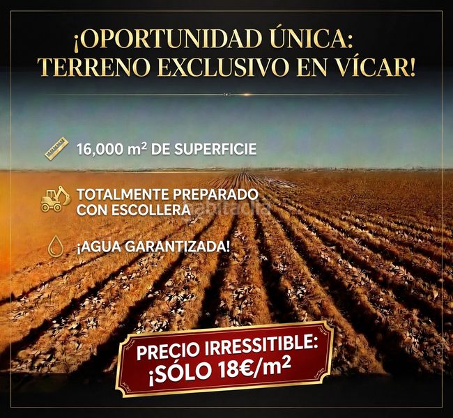 Foto 1e212f74-3005-4fe8-ade9-80e202890621. Finca rústica a calle baja estación 9 a Vícar pueblo Vícar
