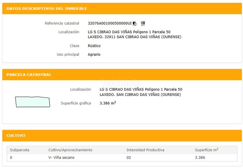 Foto 72a90ae3-7646-4840-98c1-1ce2e6ce6f1a. Terreno residencial en carretera ourense 4 en San Cibrao das Viñas