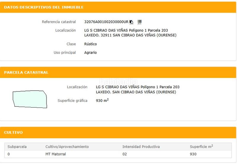 Foto bc51d52f-941c-4159-aa78-7d343e357d8a. Terreno residencial en carretera ourense 4 en San Cibrao das Viñas