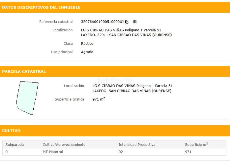 Foto feba4f17-92f9-47d2-b581-fbf53cbb50c8. Terreno residencial en carretera ourense 4 en San Cibrao das Viñas
