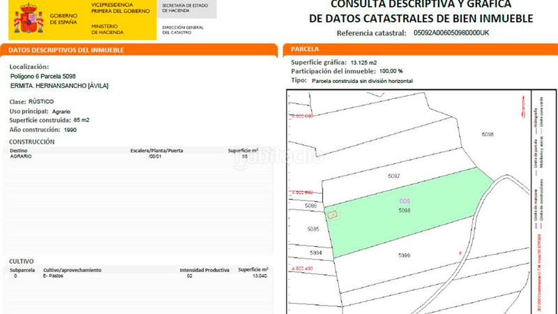 Foto d363da51-cf3a-4892-b75b-f61bba8e5ba3. Finca rústica en n/a en Zona Rural Ávila