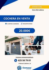 Aparcament cotxe a Martos. Garaje  martos mercadona