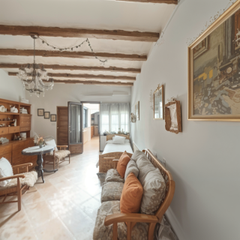 Maison jumelée à Cardedeu. Casa, y terreno edificable, en el centro de cardedeu