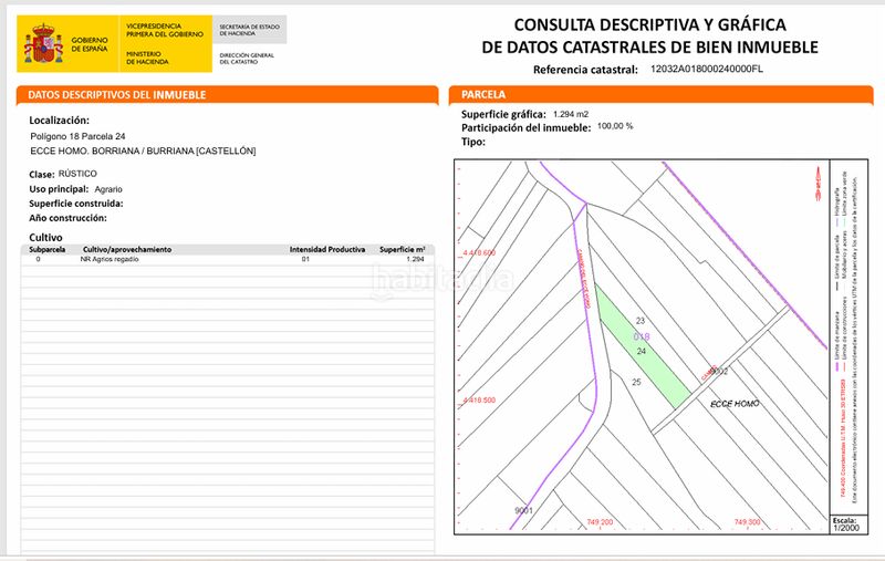 Foto 890ddd00-5963-42f8-8317-9d4b15e92e70. Finca rústica a Piscinas Burriana