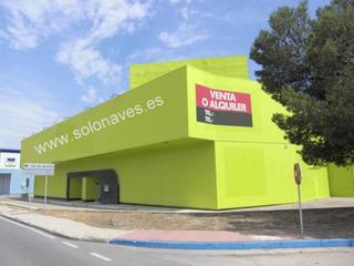 Capannone industriale en Miralbueno. Nave de uso comercial  fachada ctra. logroo