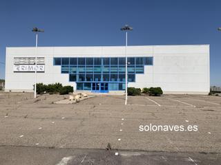 Alquiler Nave industrial en Parque Goya. Edificio comercialindustrial fachada rotonda ctra. huesca  en al