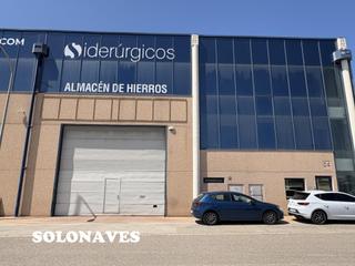 Lloguer Nau industrial a Puebla de Alfindén (La). Nave en alquiler nave de 1922 m2 fachada aii completamente insta
