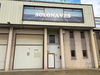 Lloguer Nau industrial a Puebla de Alfindén (La). Nave en venta o alquiler fachada ctra. nacional ii