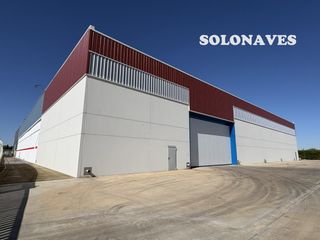 Lloguer Nau industrial a Figueruelas. Nave en alquiler con 5 puentes grúa.