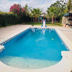 Mas à Fuente Palmera. 1135- se vende chalet rustico en el villar...!!!