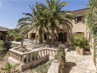 Mas à Sencelles. Fantástica casa rustica con piscina en sencelles
