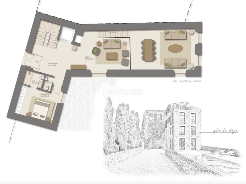 Foto fd91b344-1383-4299-b106-c3da70fda66a. Haus mit parking pool in Sóller