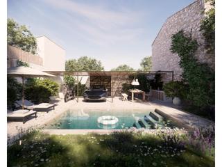 Casa a Sineu. Espectacular casa de pueblo con piscina y posibilidad de casa de