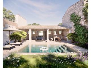 Casa a Sineu. Espectacular casa de pueblo con piscina y posibilidad de casa de