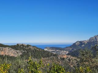 Masia a Sóller. Hermosa casa de campo con vistas al mar, gran jardín y permiso d