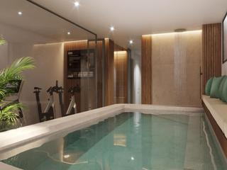 House in El Sindicat. Elegante casa señorial del siglo xv restaurada con piscina y gar