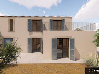 Terreny residencial a Campos. Parcela con proyecto de casa de campo moderna cerca de es trenc