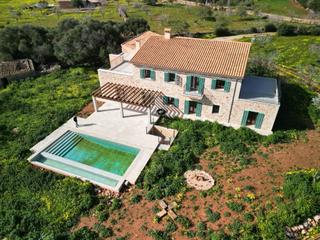 Lloguer Masia a S´Horta - Cas Concos des Cavaller - Es Carritxó. Elegante casa de campo con fantásticas vistas panorámicas para a