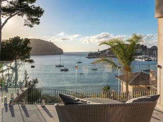 Casa a Sóller. Lujosa villa con piscina y espectaculares vistas al mar en port