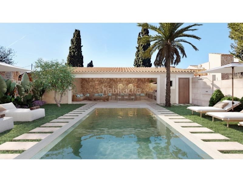 Foto bad30a11-f938-4953-8c34-fde4cd44fdf4. Casa  adosada con piscina y jardín en zona tranquila pero céntrica de santanyi en Santanyí