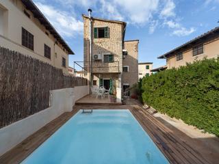 Maison à Sóller. Casa de piedra natural con piscina y apartamento para invitados
