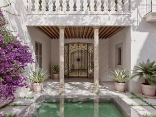 Apartment  N/a. Elegante planta baja con patio en pleno casco antiguo de palma
