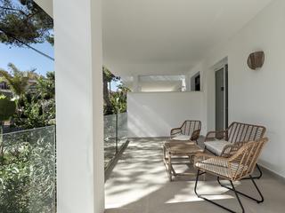 House in Colònia Sant Jordi. Planta baja con terraza, patio con piscina privada y plaza de ap