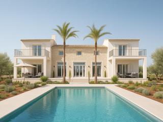 Terreny residencial a Ses Salines Poble. Terreno edificable con proyecto para casa rural cerca de ses sal