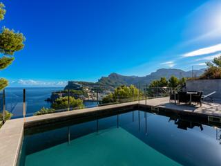 Maison à Sóller. Vivir con estilo villa moderna con fantásticas vistas al mar en
