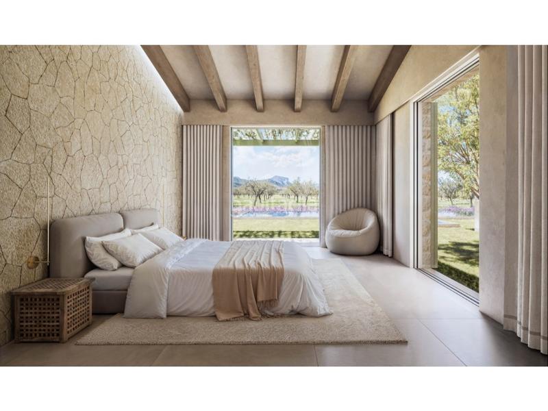 Foto 26dc2c70-1950-458a-bc32-b7c2b8ac6e75. Terreno residencial exclusiva propiedad proyecto highend con vistas a la tramuntana en Binissalem