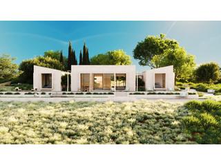 Country house in Sant Joan. Moderna casa de campo en lloret de vistalegre con piscina y vist