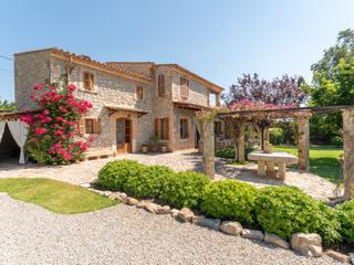 Mas à Santa María del Camí. Encantadora casa de campo con casita de huespedes y piscina muy