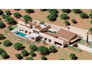 Mas à Lloret de Vista Alegre. Espectacular proyecto de finca moderna en lloret de vista alegre