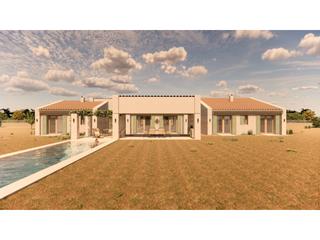 Terreny residencial a Algaida. Finca rústica con proyecto para una casa unifamiliar con piscina