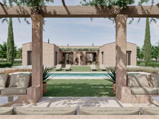Masia a Felanitx Poble. Hermosa propiedad de nueva construcción en estilo bungalow con p