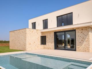 Casa a Campos. Innovadora villa de diseño con piscina en sa rapita