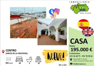 Casa a Arcos de la Frontera. Gran vivienda en arcos de la frontera