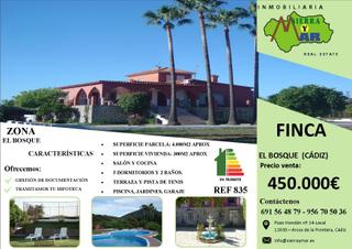 Xalet a Bosque (El). Finca ubicada en la localidad de el bosque