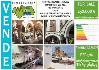 Casa a Arcos de la Frontera. Casa + restaurante