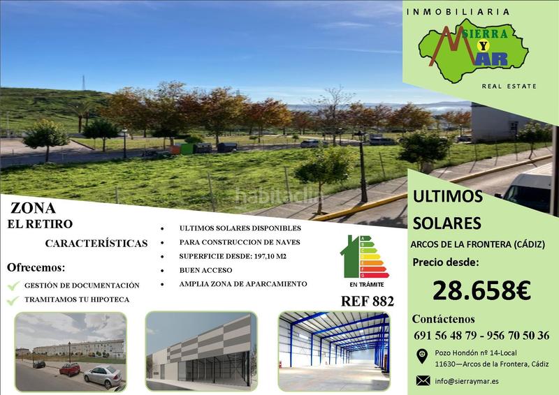 Foto 607b7324-e018-4e75-ba18-594c75257bca. Solar industrial a Arcos de la Frontera