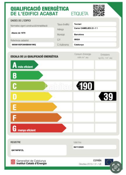 Foto 19becee4-f8ad-48fe-8951-321de2c930ad. Lloguer local comercial amb calefacció a Baix Guinardó Barcelona