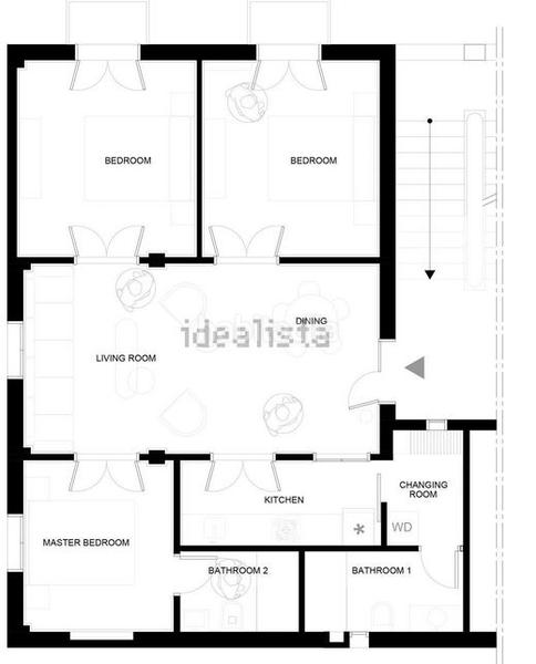 Foto a2e7924d-4d38-4997-a665-9484aeb809c3. Rent flat with heating in La Clota Barcelona