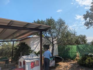 Finca rústica a Alcaudete. Casita con piscina y dos fanegas de olivos.